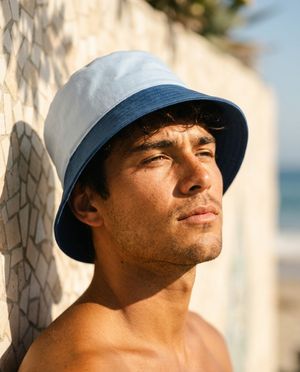 Marina Raisin & Mauve bucket hats