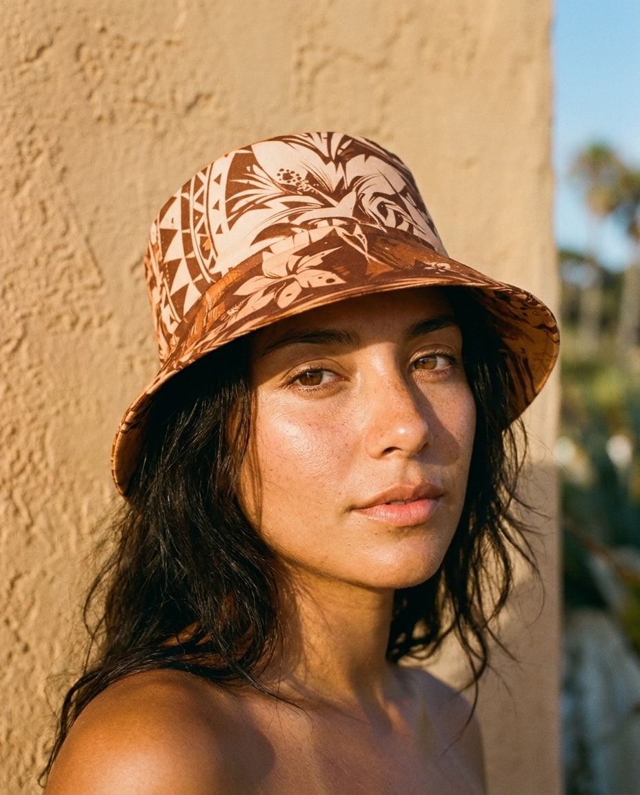 Muskmelon Koa Uli bucket hats — view 1 of 2