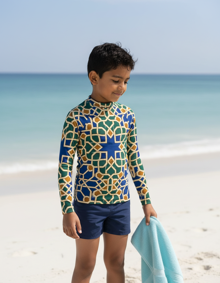 Rashguard — Kids Rhodonite Albaicín