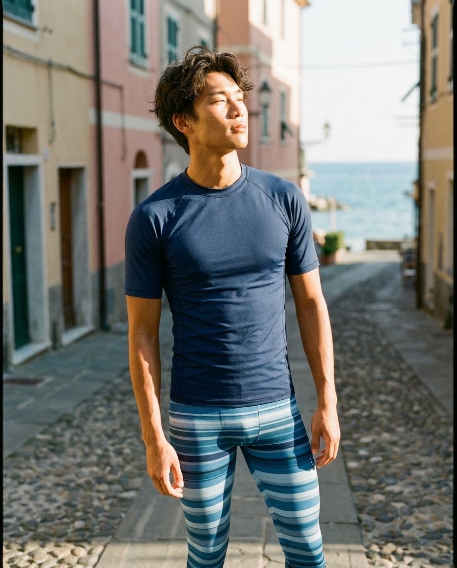 Steel Eclipse Leggings Men's Leggings — Lolekai