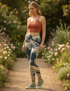 Crest Leggings Women's Leggings — Dripper