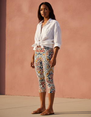 Rangoli Capri Leggings bikini — Dripper