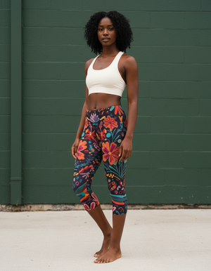 Cielo Capri Leggings Capri Leggings — Dripper