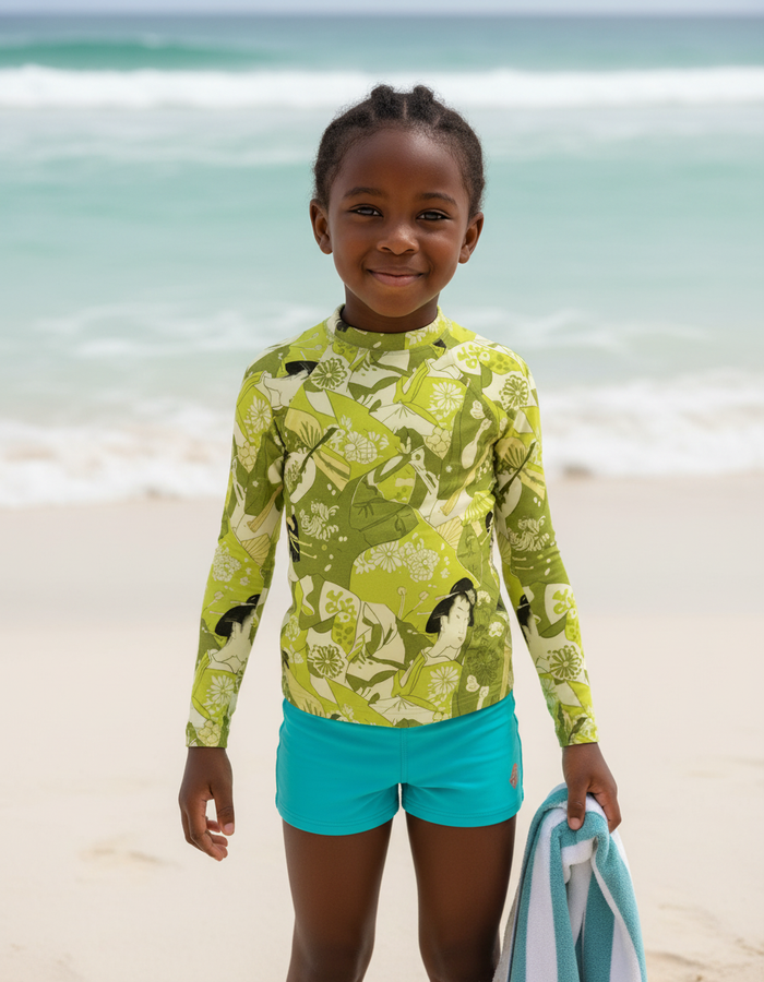 Rashguard — Kids Lime Mizuki