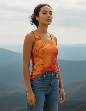Women's Lava Falls Euphoria women's tank tops