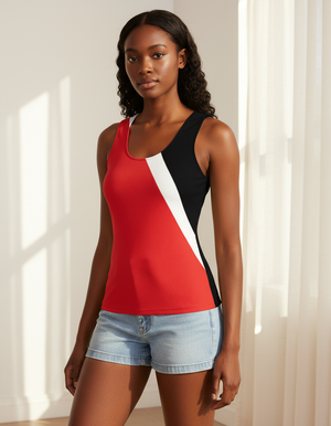 Trinidadian Flag Tank Tops tank tops