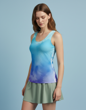 Women's Marina Mosaic women's tank tops