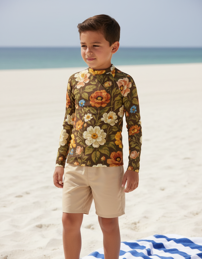Rashguard — Kids Amber Haze Elysium