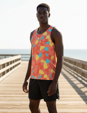 Aura Tank Top Men's Tank Top — Dripper