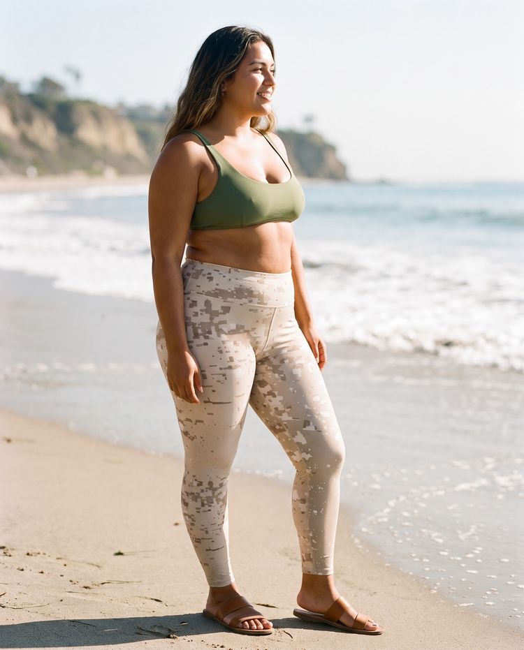 Angora Riptide Plus Size Leggings