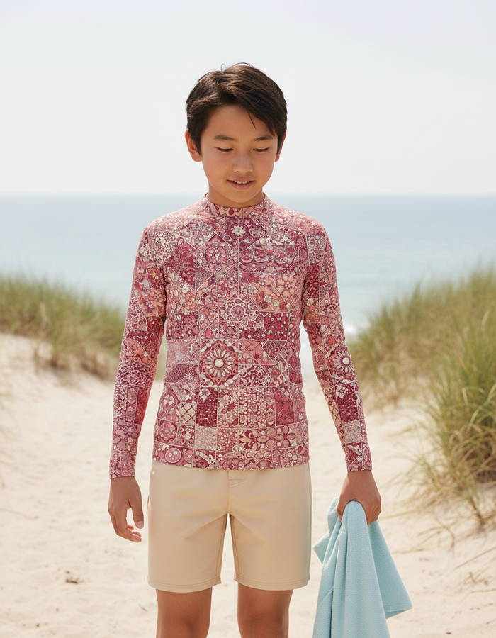 Rashguard — Youth Tea Rose Riad