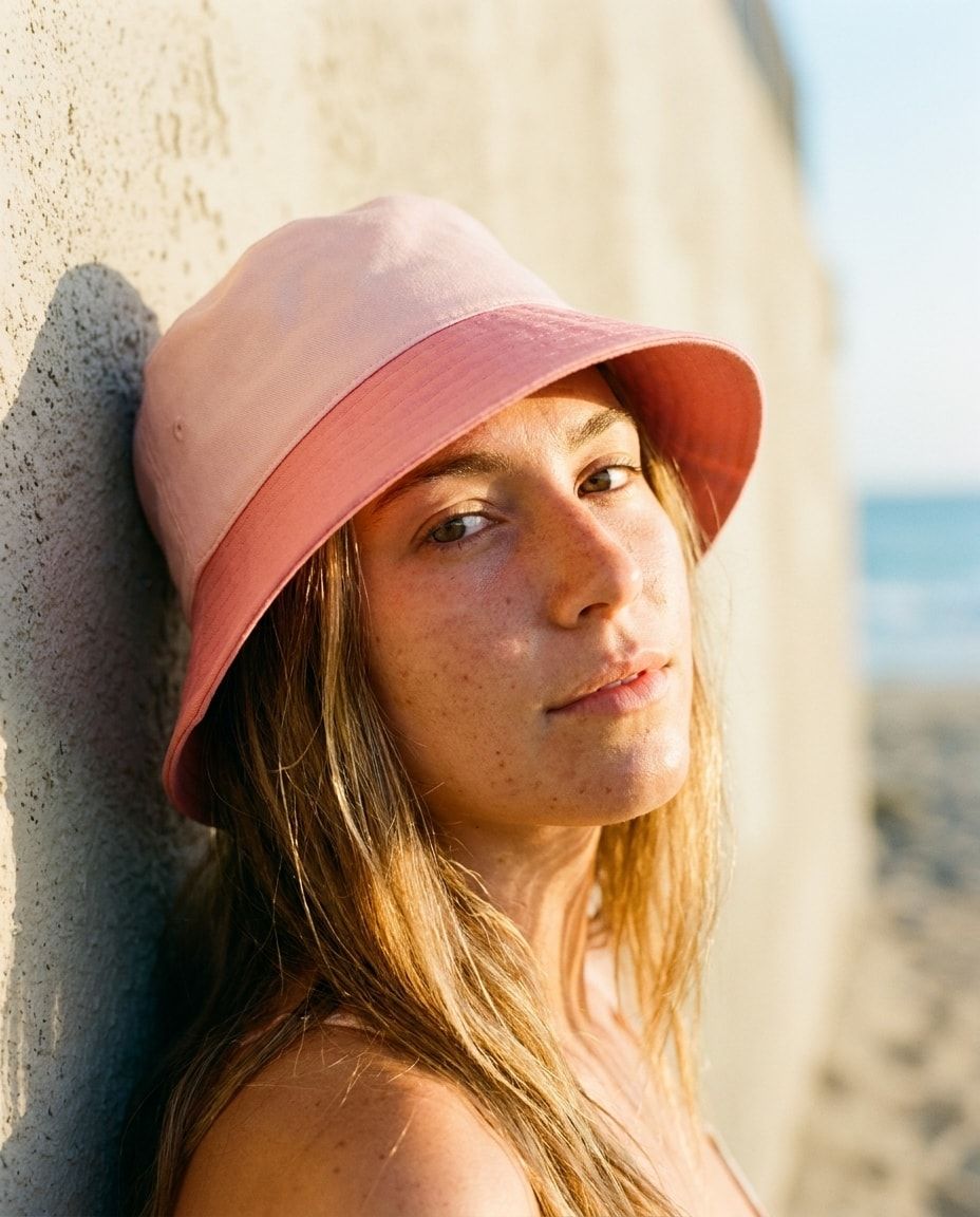 Millennial Pink Teal & Mint bucket hats