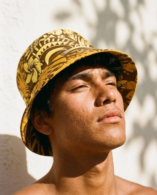 Unisex Yellow Honua Kai Bucket Hat Bucket Hat — Lolekai