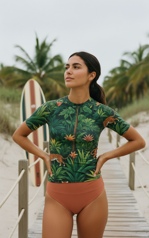 Safari Rash Guard Men's Rashguard — Lolekai