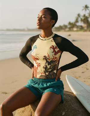 Women's Vortex women's short-sleeve rashguards
