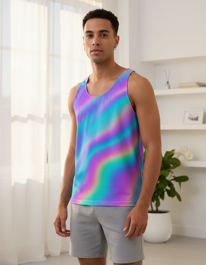 Nebula Tank Top Men's Tank Top — Dripper