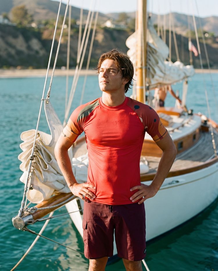 Men's Mid-Century Modern Rash Guard