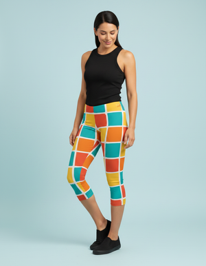 Prism Capri Leggings Capri Leggings — Dripper