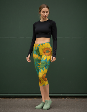 Aurora Capri Leggings Capri Leggings — Dripper