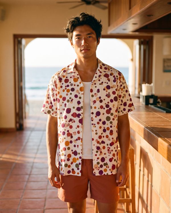 Polka Collection hawaiian shirts