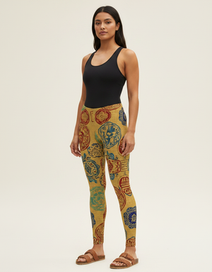 Holo full-length leggings