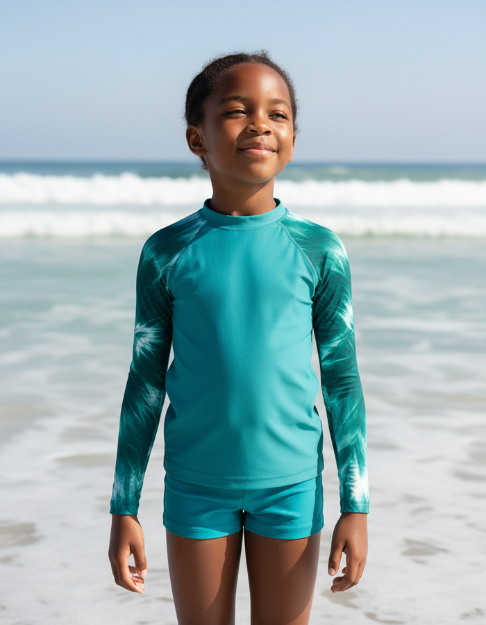 Rashguard — Kids Alexandrite Glacier