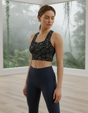 Echo Sports Bra Longline Sports Bra — Dripper