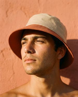 Rust & Apricot bucket hats