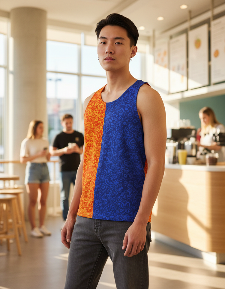 Geometric Soul Vibrance Tank Top