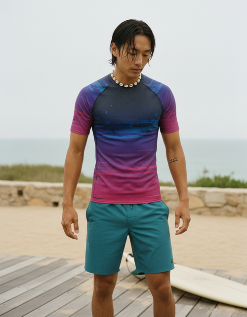 Mosaic Rash Guard
