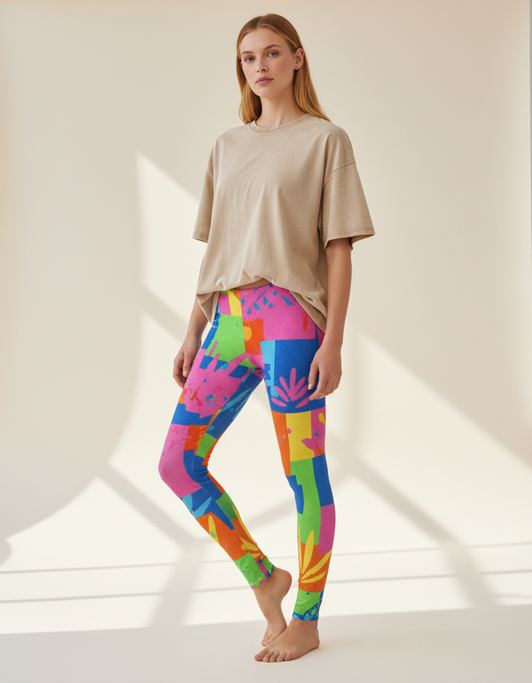 Risograph Collection leggings