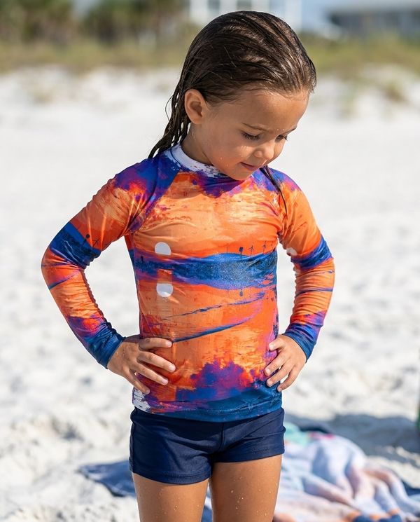 Sundowner girls rashguards