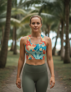 Ebb Sports Bra Longline Sports Bra — Dripper