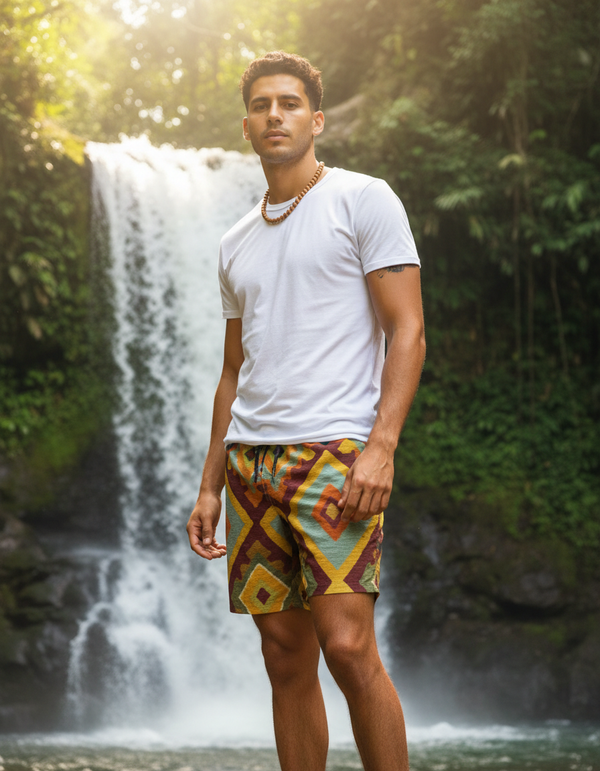 Men's Swim Trunks in Tapestry