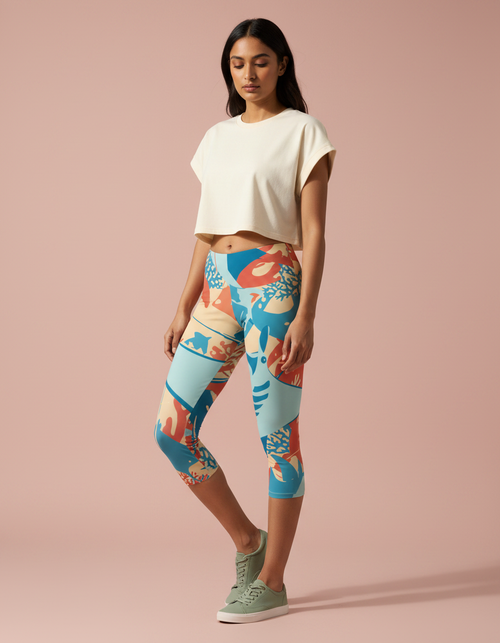 Ebb capri leggings