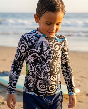 Boys Nalu Uli boys rashguards