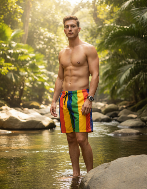Vibrance men's swim trunks