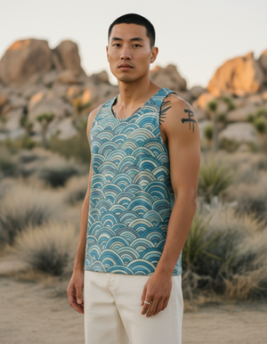 Men's Marina Kaze men's tank tops