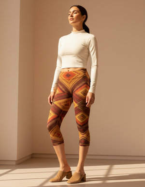 Andes Capri Leggings Capri Leggings — Dripper