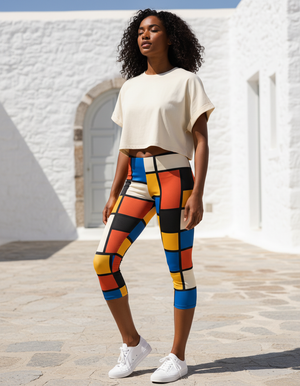 Ritme Capri Leggings Capri Leggings — Dripper