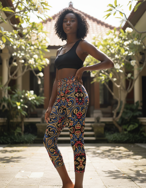 Qasr capri yoga leggings