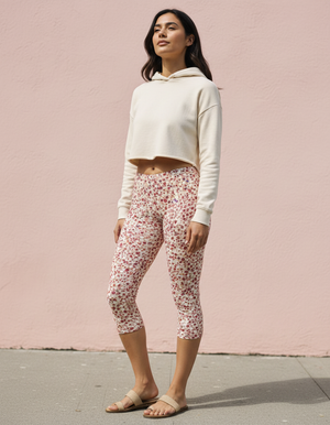 Amaranth Sumi Leggings Capri Leggings — Dripper