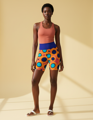 Wavelength Yoga Shorts Yoga Shorts — Dripper
