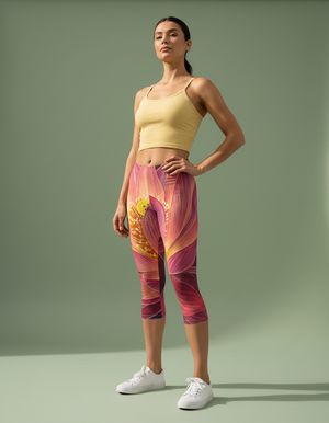 Serenity Capri Leggings Capri Leggings — Dripper