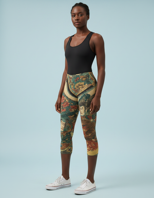 Kaze Capri Leggings Capri Leggings — Dripper