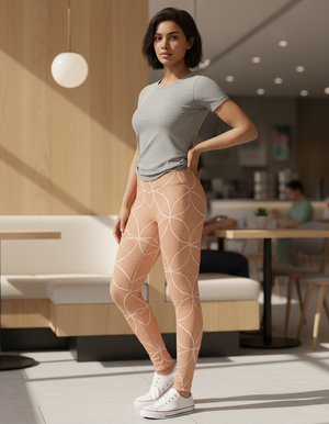 Coral Aoi leggings