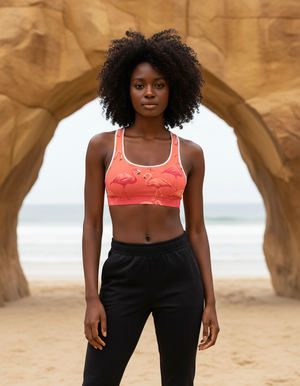 Muskmelon Palisade sports bras