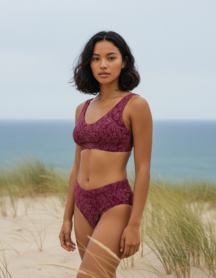 High-Waisted — Lava Falls Sari