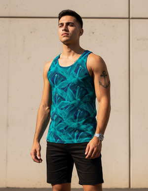 Elegance Tank Top Men's Tank Top — Dripper