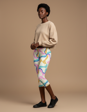 Zahara Capri Leggings Capri Leggings — Dripper